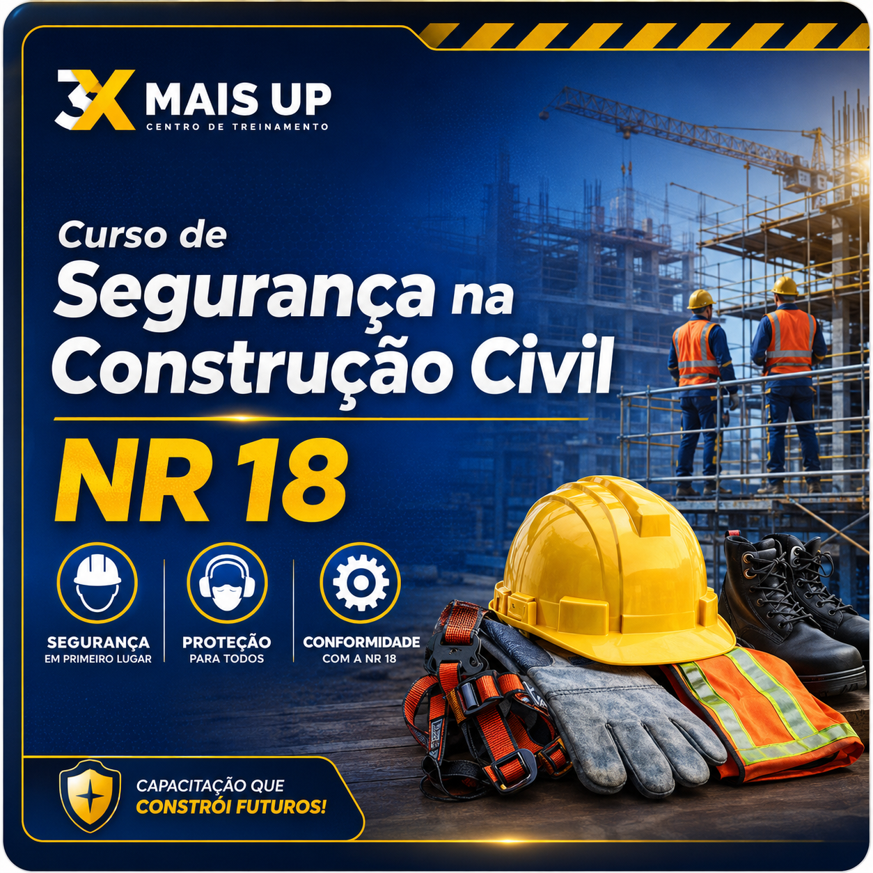 Curso NR 18 da 3X MAIS UP