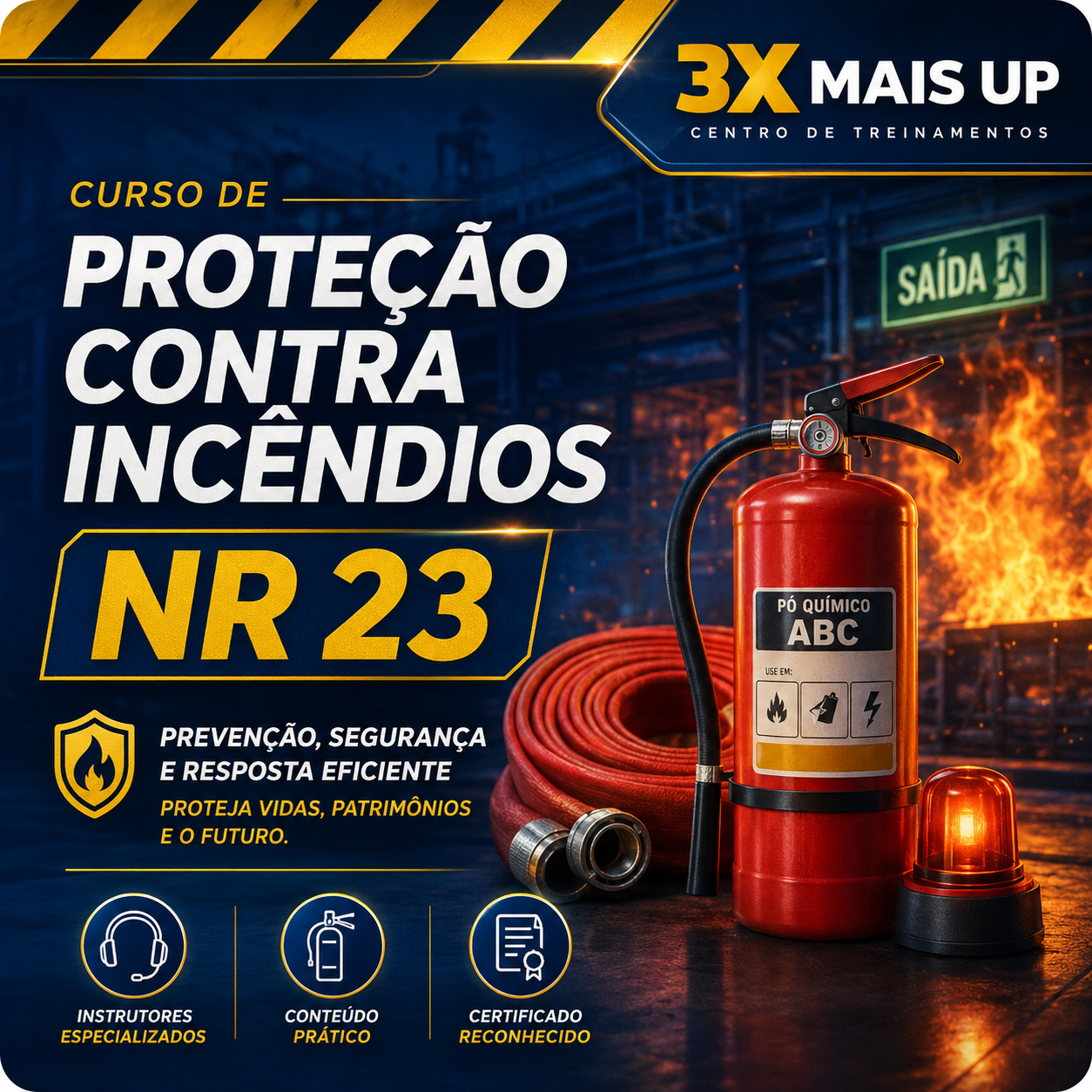 Curso NR 23 da 3X MAIS UP